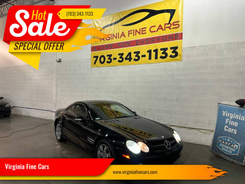 2003 Mercedes-Benz SL-Class for sale at Virginia Fine Cars in Chantilly VA