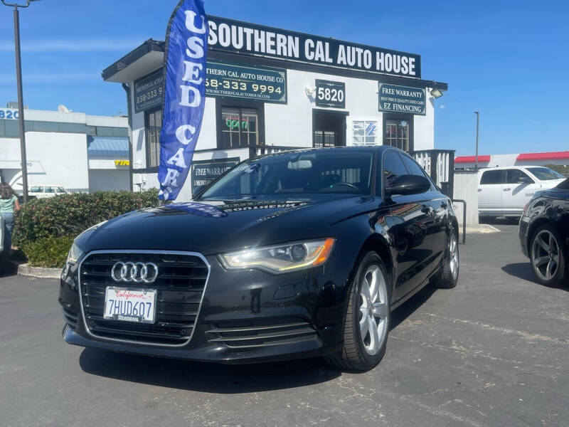 2012 Audi A6 for sale at SOUTHERN CAL AUTO HOUSE in San Diego CA