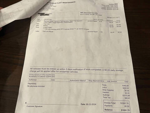 1991 Chevrolet Corvette ZR1