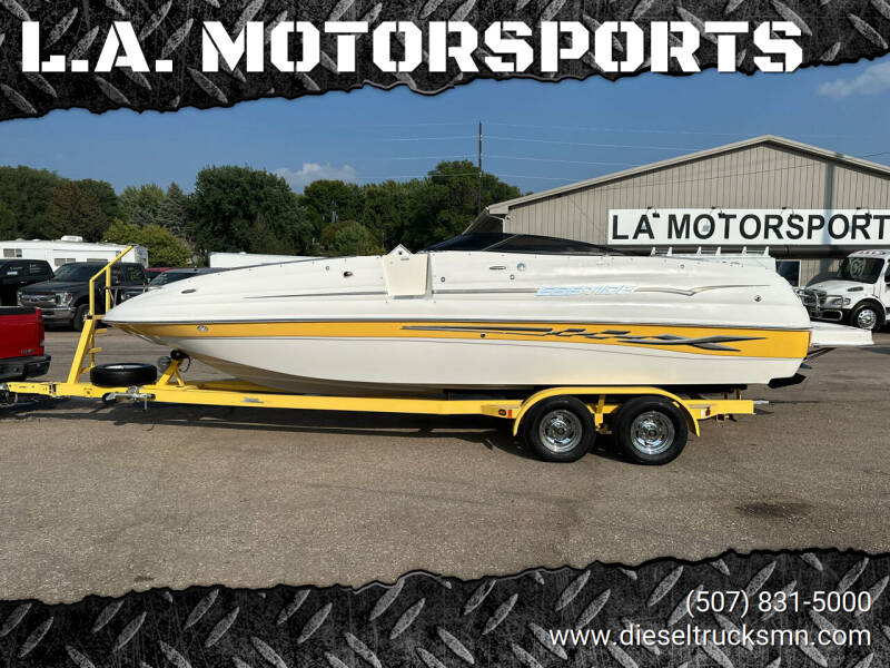 2006 EBBTIDE 2400SS FUN CRUISER DECK BOAT for sale at L.A. MOTORSPORTS in Windom MN