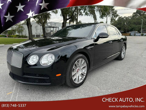 2015 Bentley Flying Spur for sale at CHECK AUTO, INC. in Tampa FL