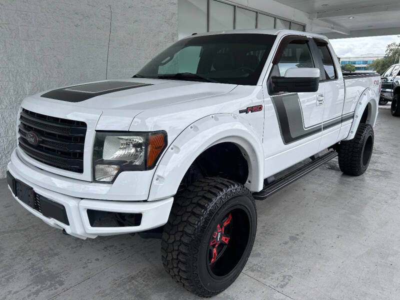 Used 2014 Ford F-150 FX4 with VIN 1FTFX1EF8EFC58506 for sale in Tampa, FL