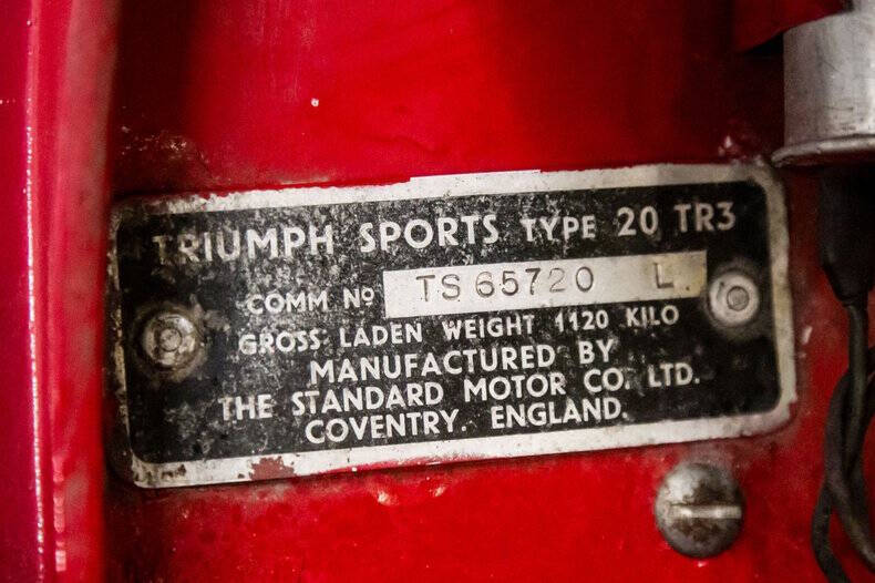 1960 Triumph TR3 A
