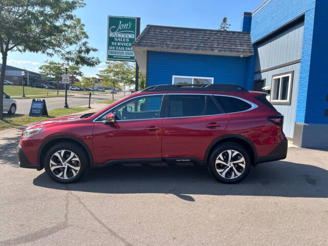 2022 Subaru Outback for sale at Jon's Auto in Marquette, MI