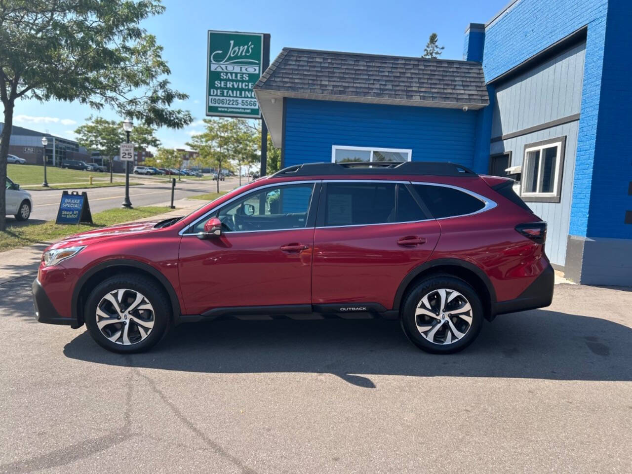 2022 Subaru Outback for sale at Jon's Auto in Marquette, MI