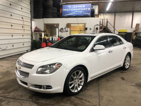 2011 Chevrolet Malibu for sale at T James Motorsports in Gibsonia PA