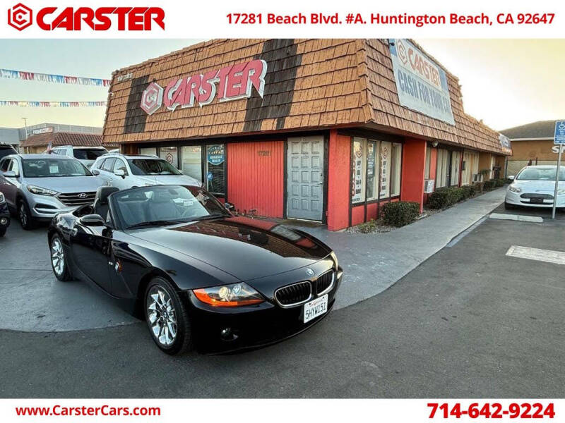 2004 BMW Z4 for sale at CARSTER in Huntington Beach CA