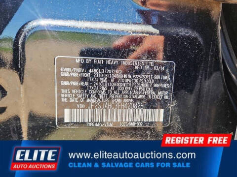 2015 Subaru Forester 2.5i Limited