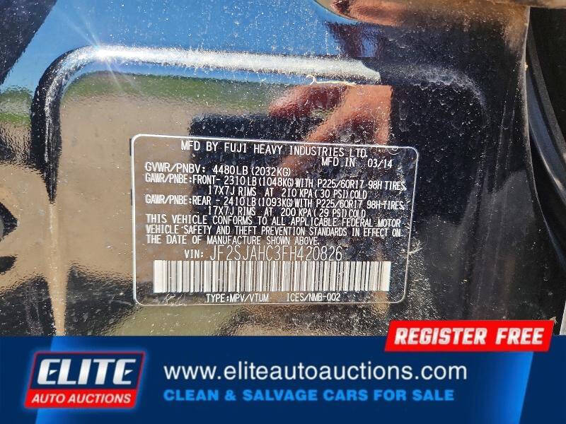 2015 Subaru Forester 2.5i Limited