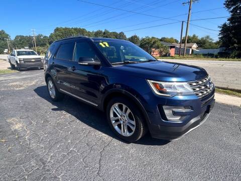 2017 Ford Explorer for sale at E Motors LLC in Anderson SC