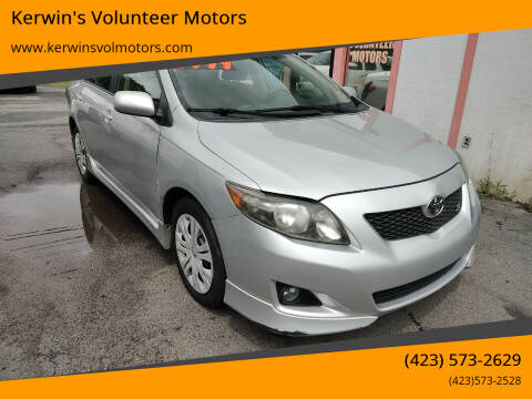 2009 Toyota Corolla for sale at Kerwin's Volunteer Motors in Bristol TN