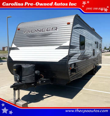2020 Heartland Pioneer PI RG 26 for sale at Carolina Pre-Owned Autos Inc in Durham NC