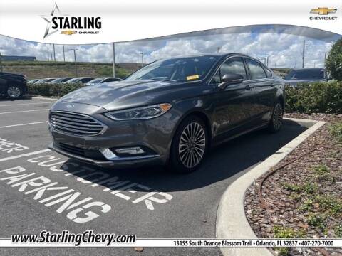 2017 Ford Fusion Hybrid for sale at Pedro @ Starling Chevrolet in Orlando FL