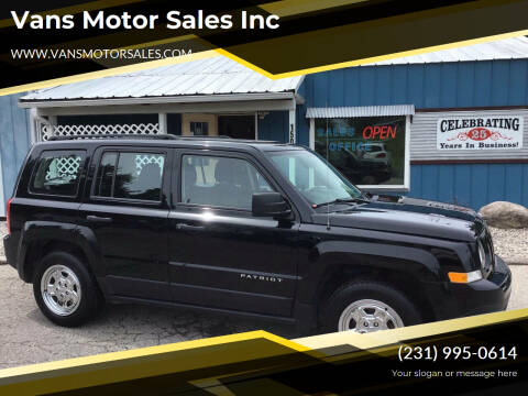 2016 Jeep Patriot for sale at Vans Motor Sales Inc in Traverse City MI