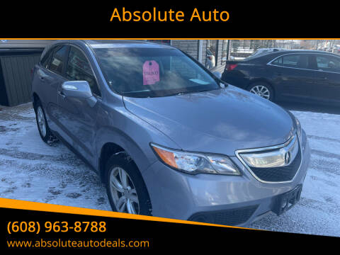 2014 Acura RDX for sale at Absolute Auto in Baraboo WI