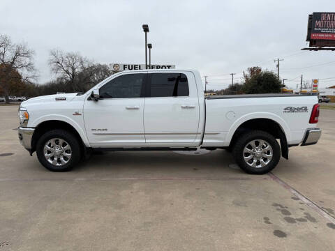 2019 RAM 2500 for sale at BENTON MOTORPLEX in Cleburne TX