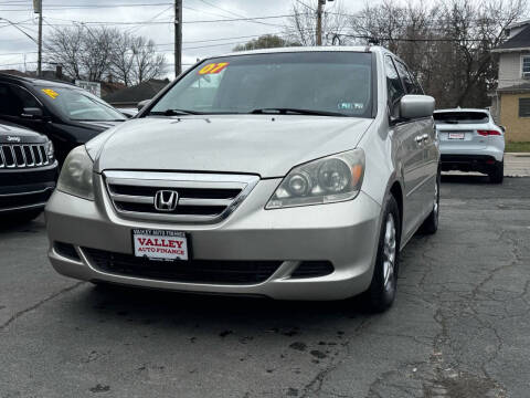 2007 Honda Odyssey for sale at Valley Auto Finance in Warren OH