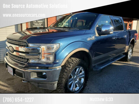 2020 Ford F-150 for sale at One Source Automotive Solutions in Braselton GA