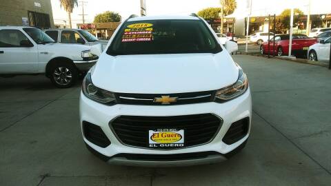 2018 Chevrolet Trax for sale at El Guero Auto Sale in Hawthorne CA