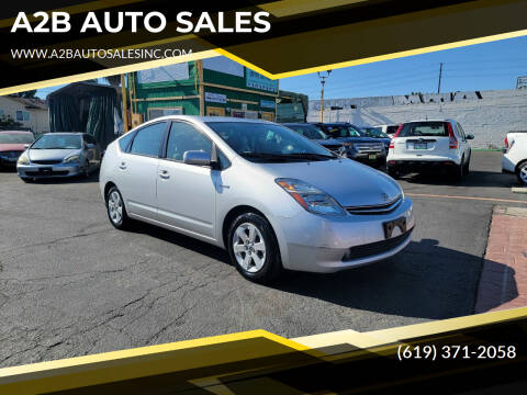 2008 Toyota Prius for sale at A2B AUTO SALES in Chula Vista CA