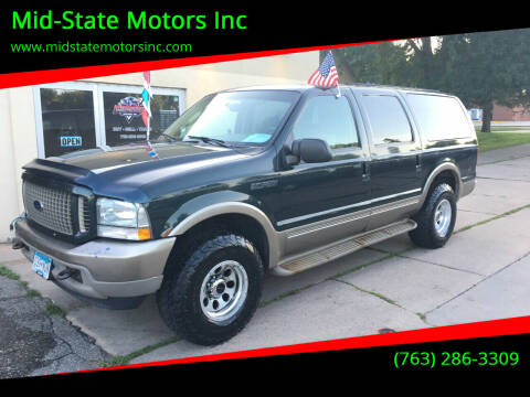 2004 Ford Excursion for sale at Mid-State Motors Inc in Rockford MN
