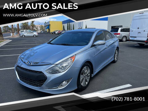 2013 Hyundai Sonata Hybrid for sale at AMG AUTO SALES in Las Vegas NV