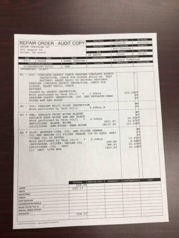 2017 Dodge Grand Caravan SE