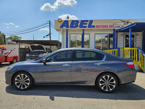2015 Honda Accord for sale at Abel Motors, Inc. in Conroe TX