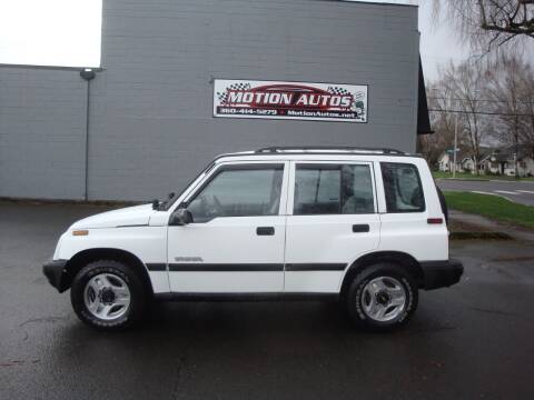 1998 Chevrolet Tracker for sale at Motion Autos in Longview WA