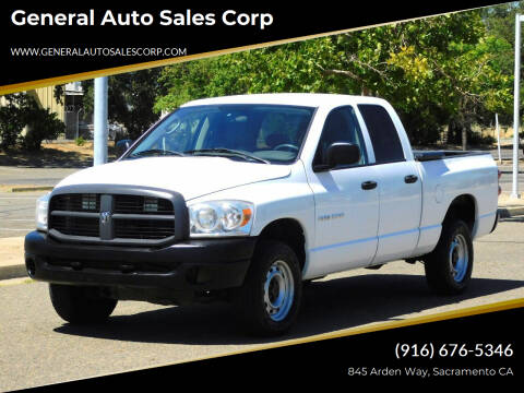 2007 Dodge Ram 1500 for sale at General Auto Sales Corp in Sacramento CA