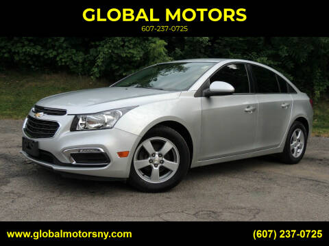 2016 Chevrolet Cruze Limited for sale at GLOBAL MOTORS in Binghamton NY
