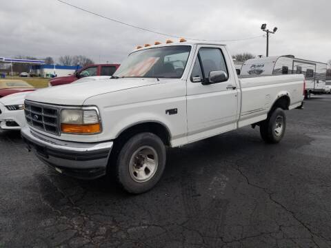 1996 Ford F-150 for sale at Hunt Motors in Bargersville IN