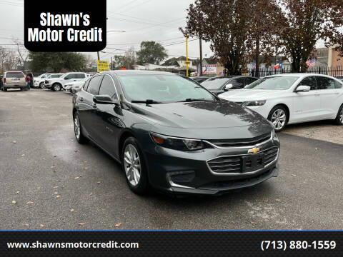 2017 Chevrolet Malibu for sale at Shawn's Motor Credit in Houston TX
