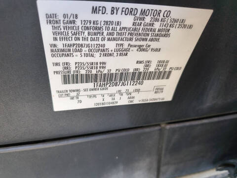 2018 Ford Taurus SE