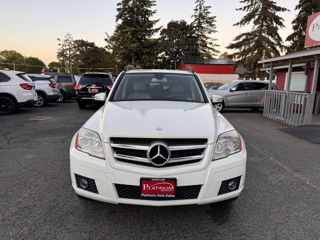 2010 Mercedes-Benz GLK for sale at PLATINUM AUTO SALES INC in Lacey, WA