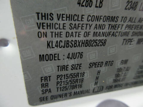 2017 Buick Encore Preferred II