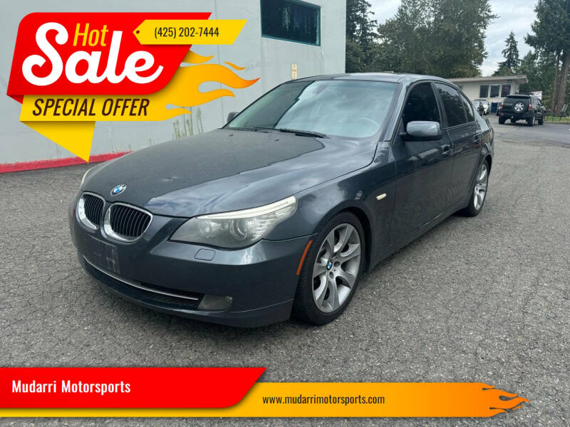 2008 BMW 5 Series for sale at Mudarri Motorsports in Kirkland WA