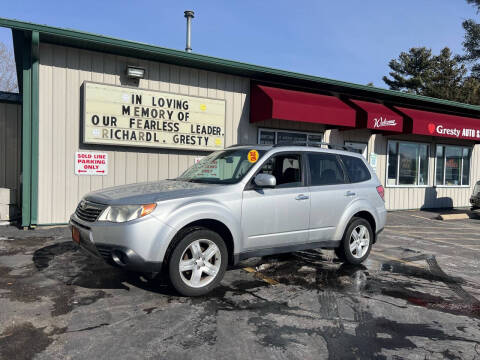 2010 Subaru Forester for sale at GRESTY AUTO SALES in Loves Park IL