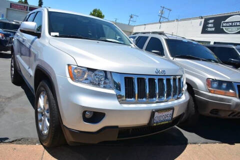 2012 Jeep Grand Cherokee for sale at Main Street Auto in Vallejo CA