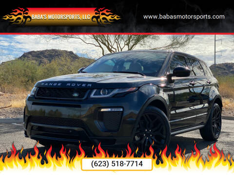 2019 Land Rover Range Rover Evoque for sale at Baba's Motorsports, LLC in Phoenix AZ