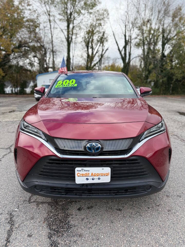 2021 Toyota Venza for sale at Joes Blvd Auto Sales in Hopewell, VA