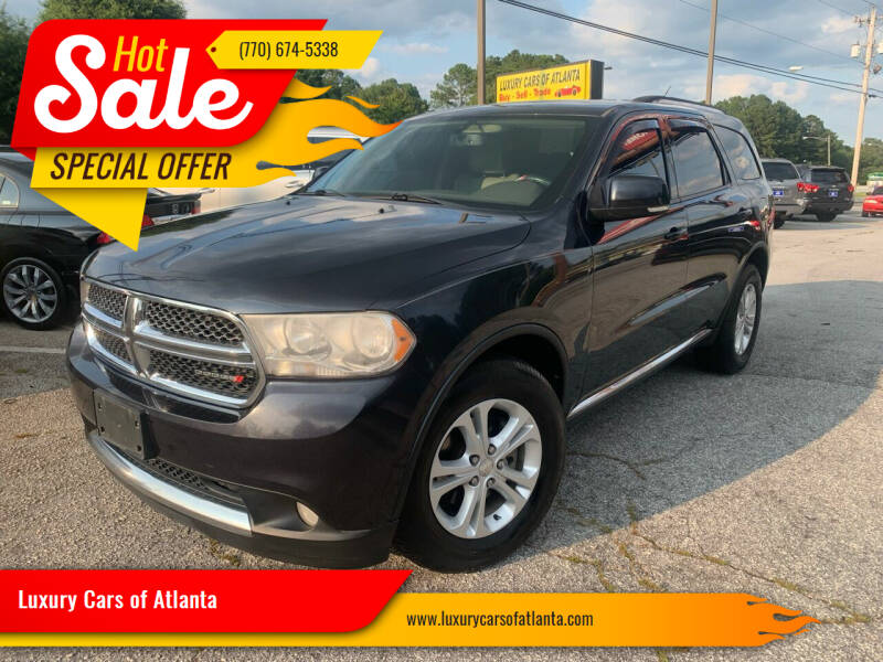 2012 Dodge Durango for sale at Luxury Cars of Atlanta in Snellville GA