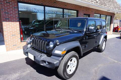 2021 Jeep Wrangler Unlimited for sale at Kens Auto Sales in Holyoke MA