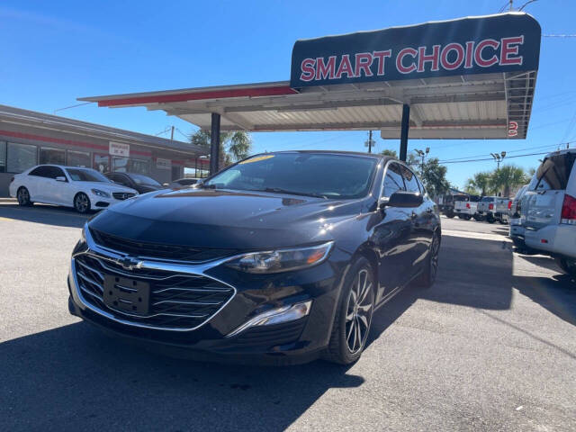 2022 Chevrolet Malibu for sale at SMART CHOICE AUTO in Pasadena, TX