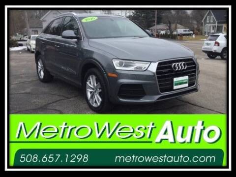 2016 Audi Q3 for sale at Metro West Auto in Bellingham MA