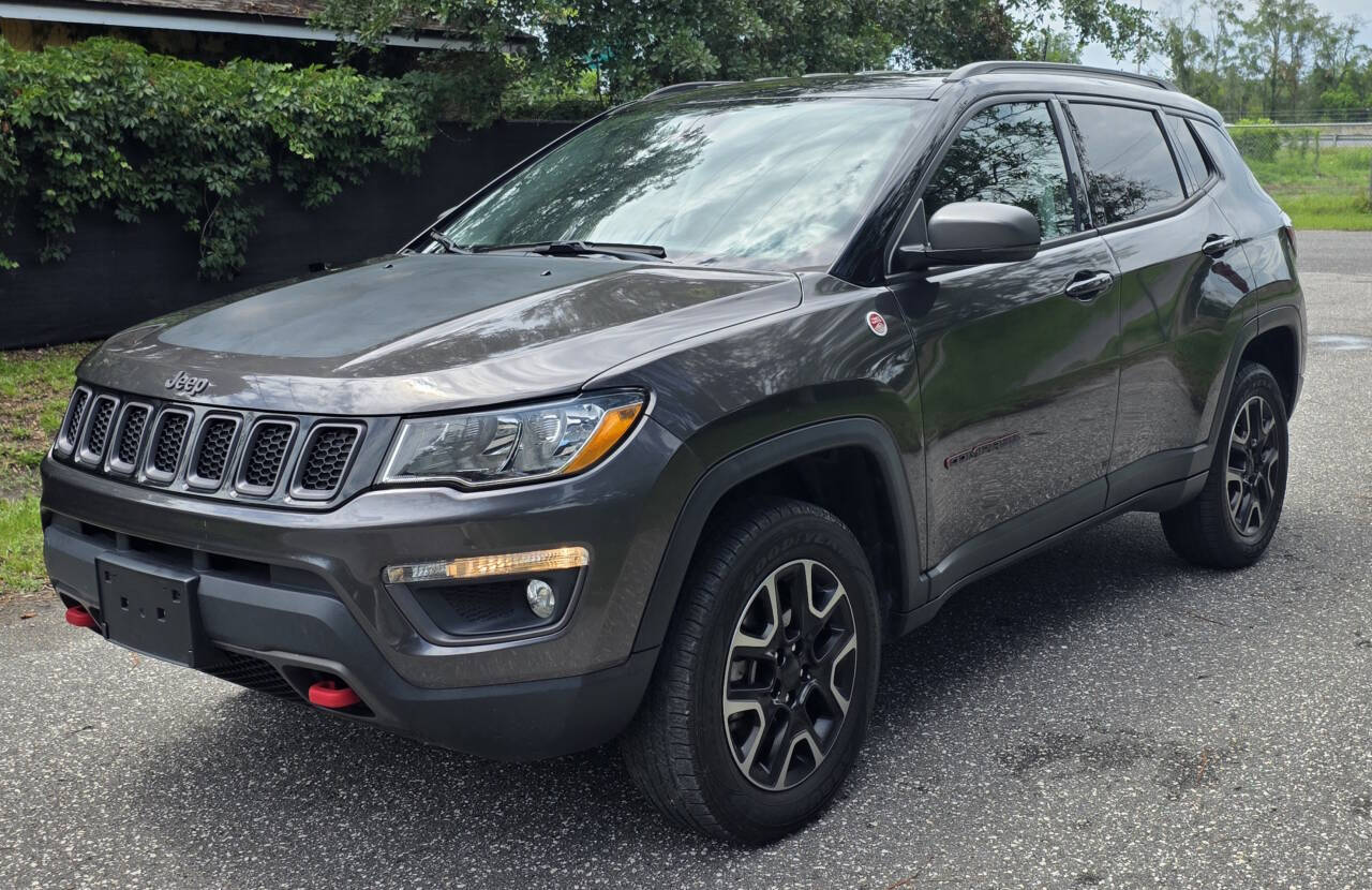 Gray 2019 Jeep Compass Trailhawk 4x4 Trailhawk 4dr SUV 2