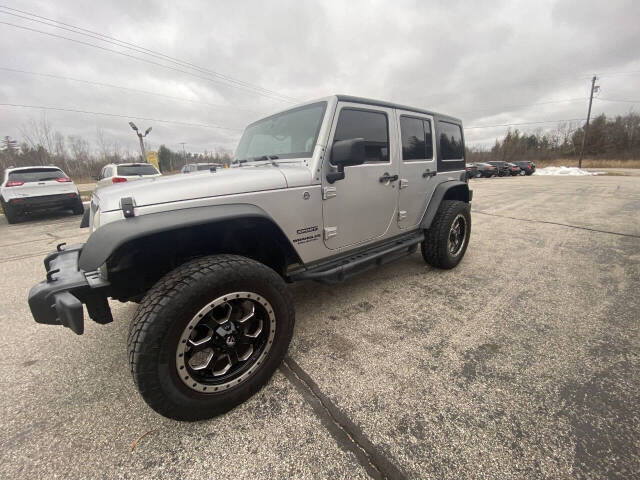 2012 Jeep Wrangler Unlimited for sale at Galvanek's in Cadillac, MI