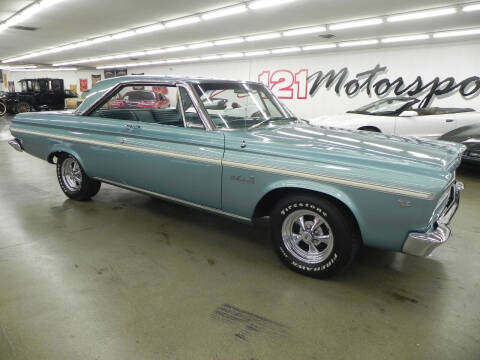 1965 Plymouth Belvedere for sale at 121 Motorsports in Mount Zion IL