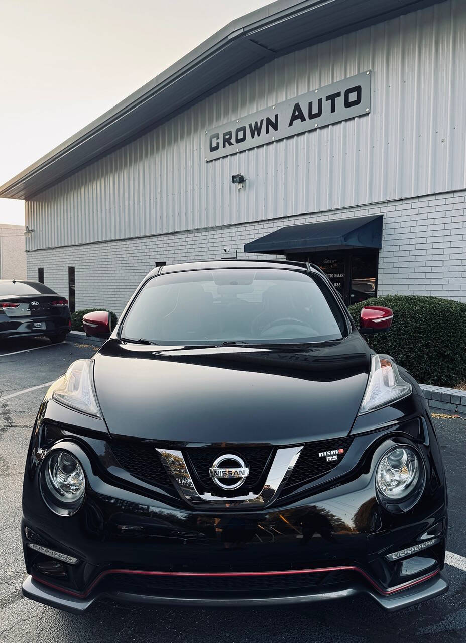 2016 Nissan JUKE for sale at Crown Auto Sales in Marietta, GA