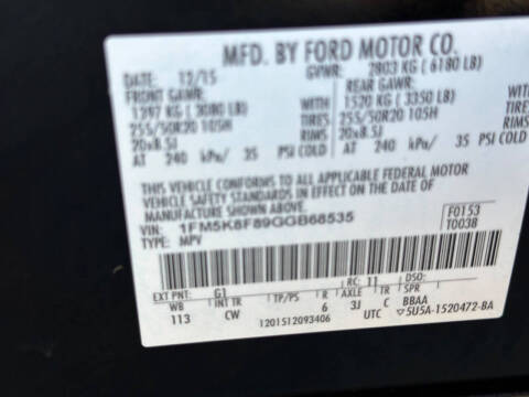 2016 Ford Explorer Limited